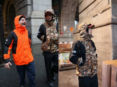 supreme  The North Face Mサイズ　背面に汚れあり