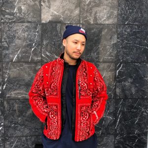 Reversible Bandana Fleece Jacket - ブルゾン