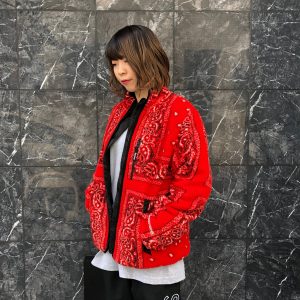 Reversible Bandana Fleece Jacket Sサイズ