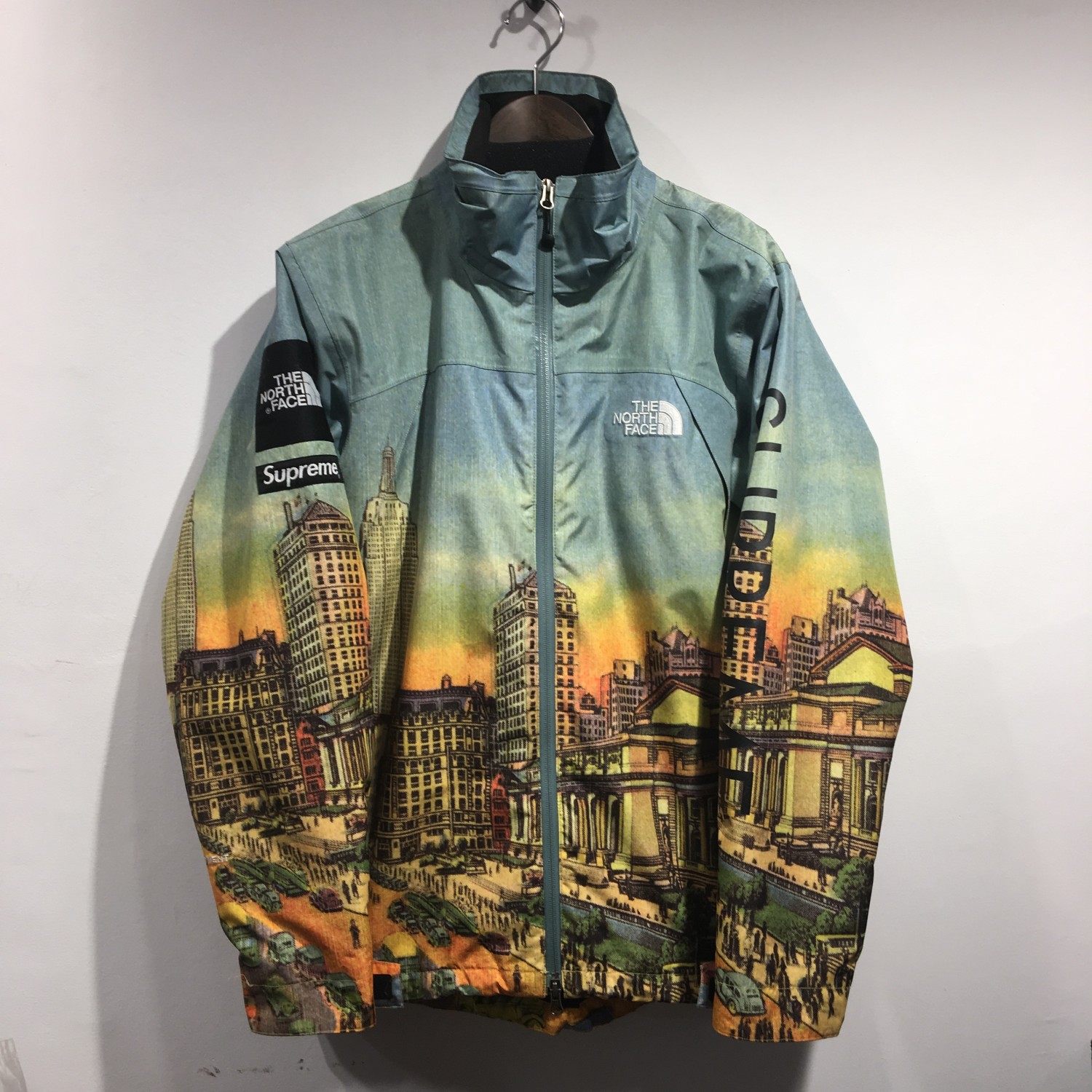 Supreme the north face フリース 白　シュプリーム