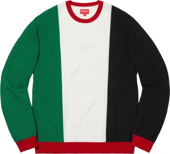 pique crewneck